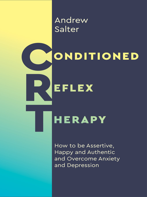 Title details for Conditioned Reflex Therapy by Andrew Salter - Available